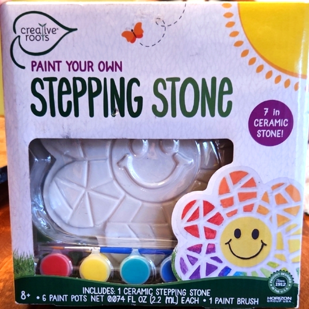 Creative Roots Paint Your Own Stepping Stone Kit